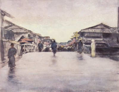 Rue des lanternes roses - Mortimer Ludington Menpes